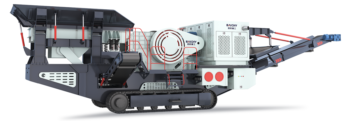 顎破式履帶移動(dòng)站