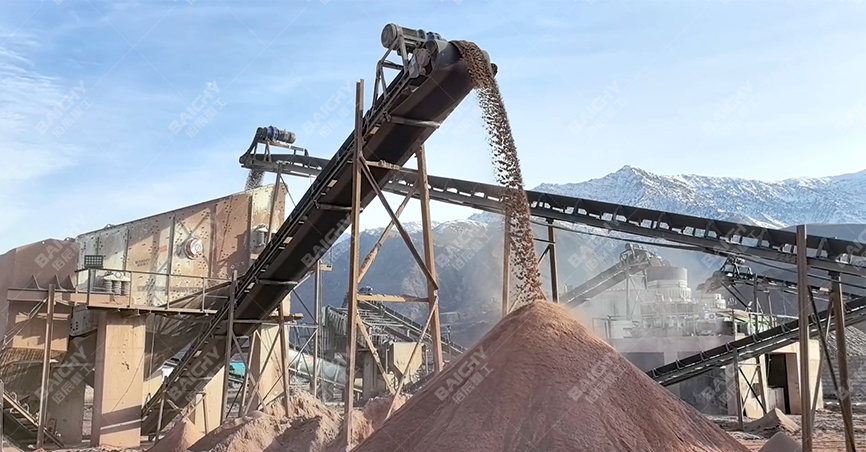 500tph礦石破碎生產(chǎn)線(xiàn)配置