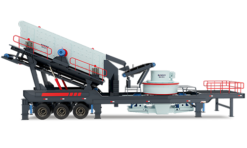 制砂機(jī)輪胎移動站